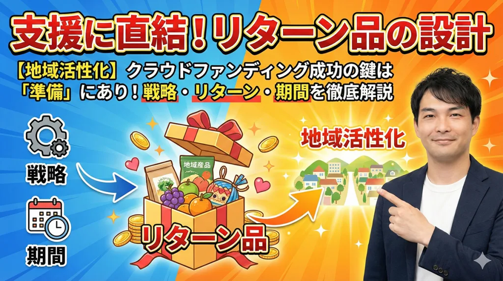 【地域活性化】クラウドファンディング成功の鍵は「準備」にあり!戦略・リターン・期間を徹底解説